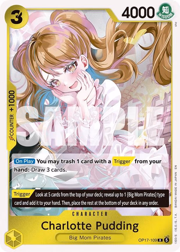 Charlotte Pudding - R (OP17-109)
