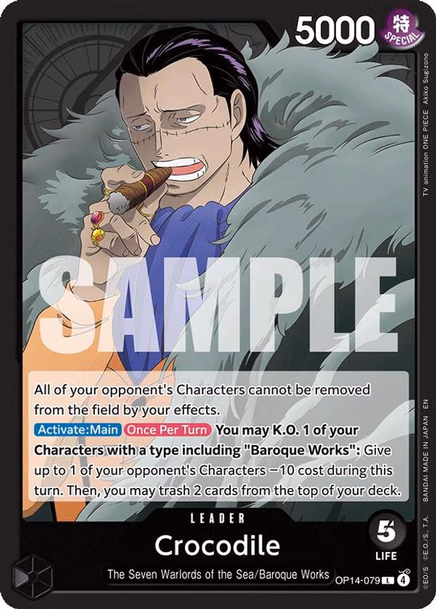 Crocodile - L (OP14-079)