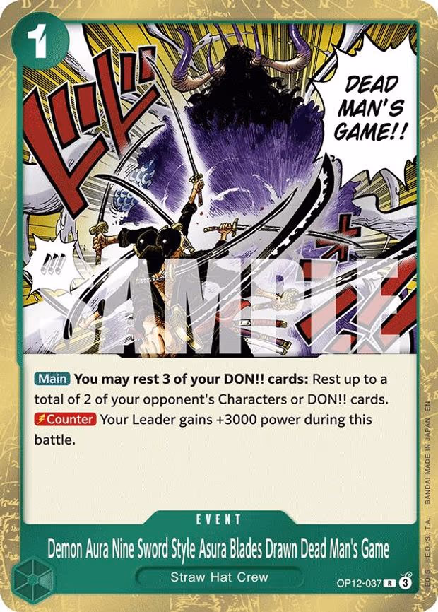 Demon Aura Nine Sword Style Asura Blades Drawn Dead Man's Game