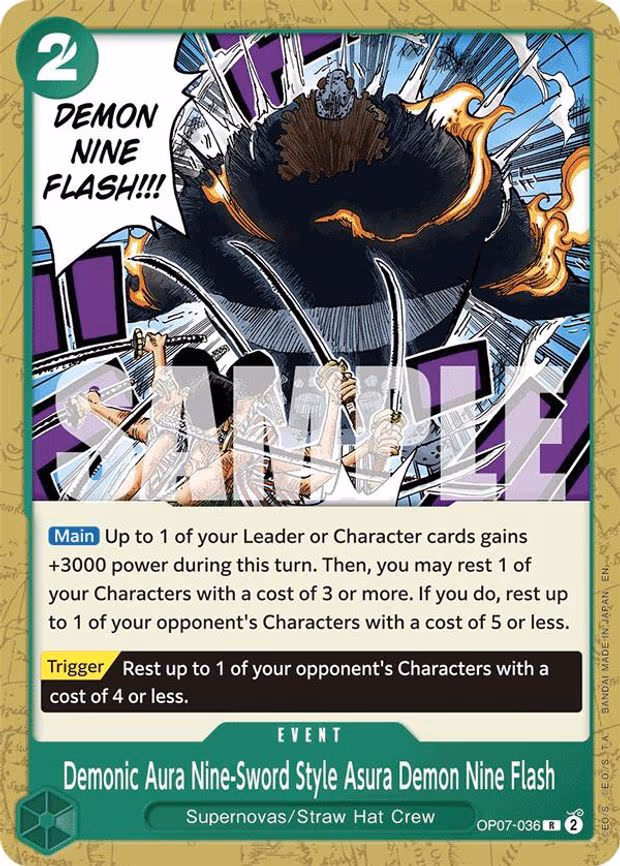 Demonic Aura Nine-Sword Style Asura Demon Nine Flash (Reprint)