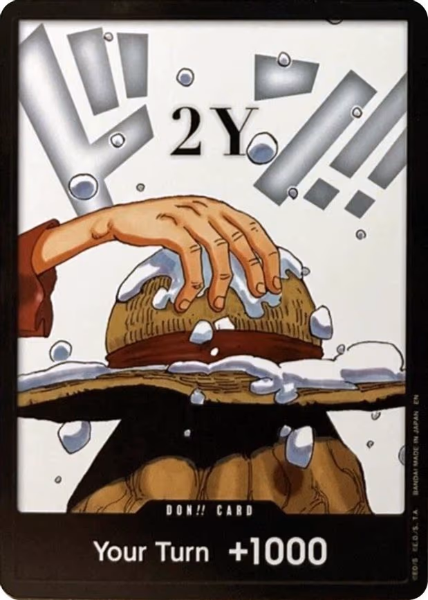 DON!! Card (2Y) (Double Pack Set Vol. 8) - DON!!
