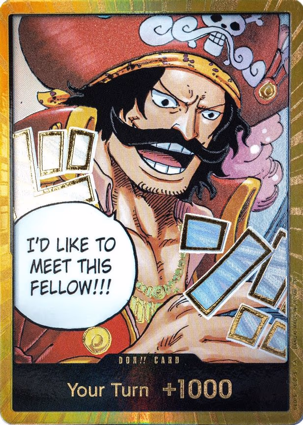DON!! Card (Gol.D.Roger) (Gold)