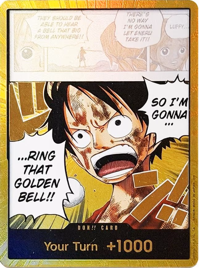 DON!! Card (Luffy) (Gold) - DON!!