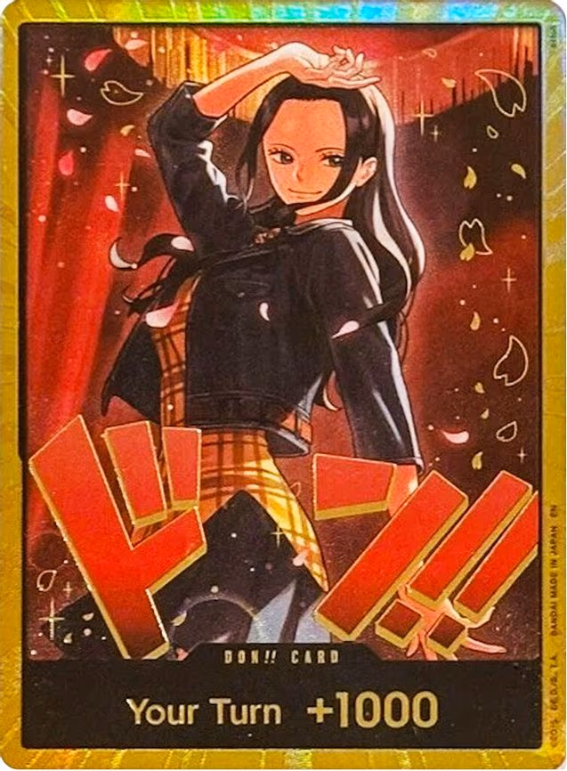 DON!! Card (Nico Robin) (Gold)