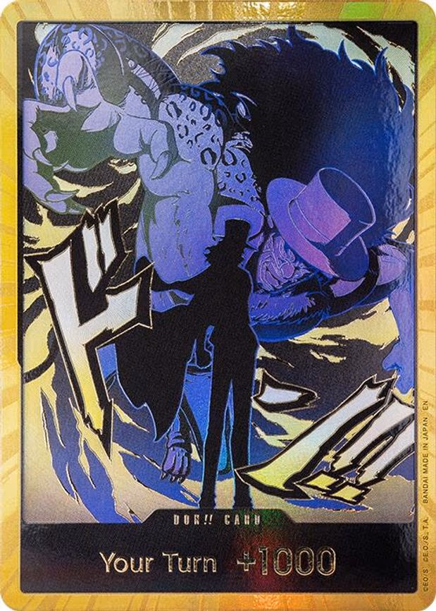 DON!! Card (Rob Lucci) (Gold)