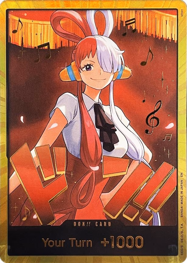 DON!! Card (Uta) (Gold)