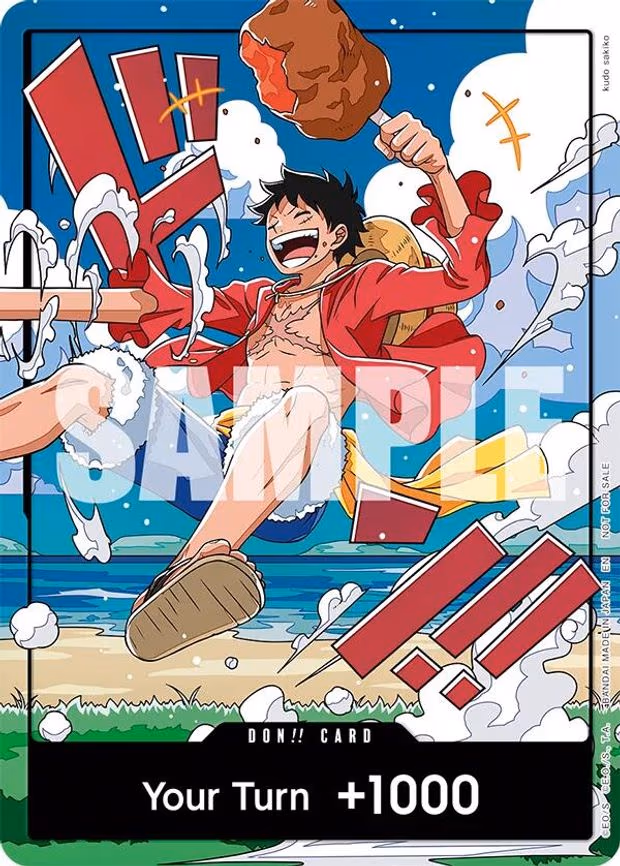 DON!! Card (World United) (Luffy) - DON!!