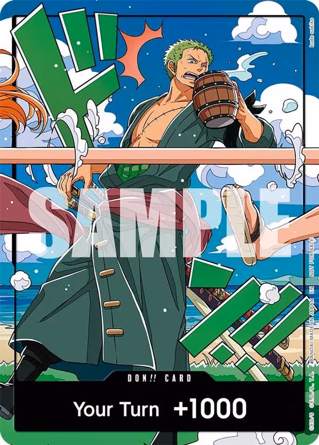 DON!! Card (World United) (Zoro) - DON!!