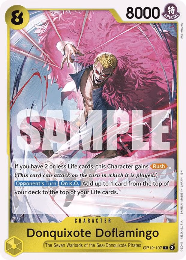 Donquixote Doflamingo - R (OP12-107)