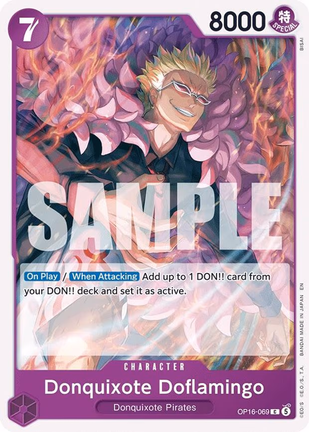 Donquixote Doflamingo - C (OP16-069)