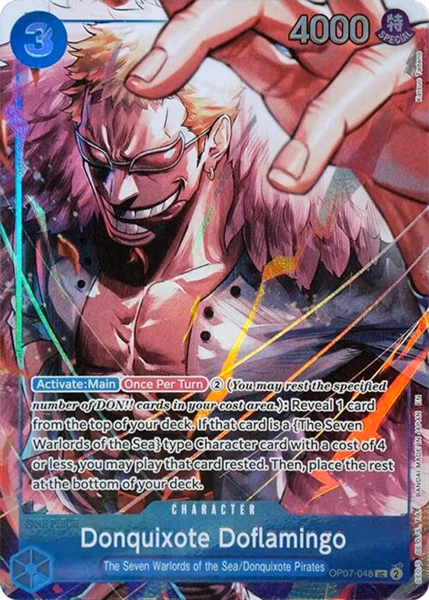 Donquixote Doflamingo (Seven Warlords of the Sea Binder Set)