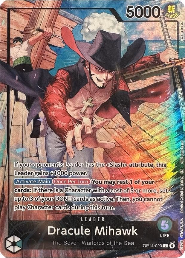 Dracule Mihawk - L (OP14-020)