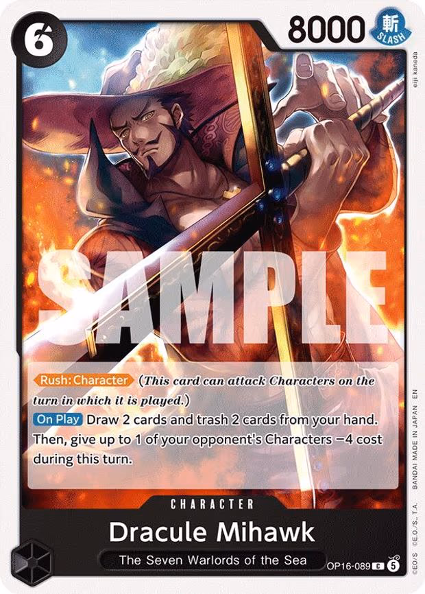 Dracule Mihawk - C (OP16-089)