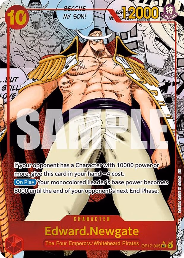 Edward.Newgate (005) (Manga) - SR (OP17-005)