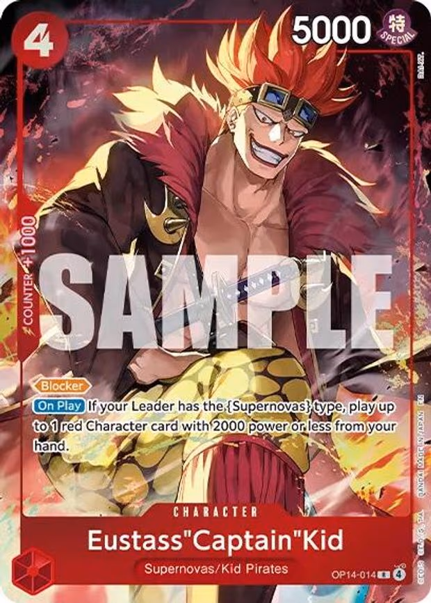 Eustass"Captain"Kid (Premium Card Collection -Best Selection Vol. 6 - R (OP14-014)