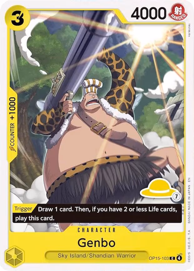 Genbo (Luffy Deck) - C (OP15-103)