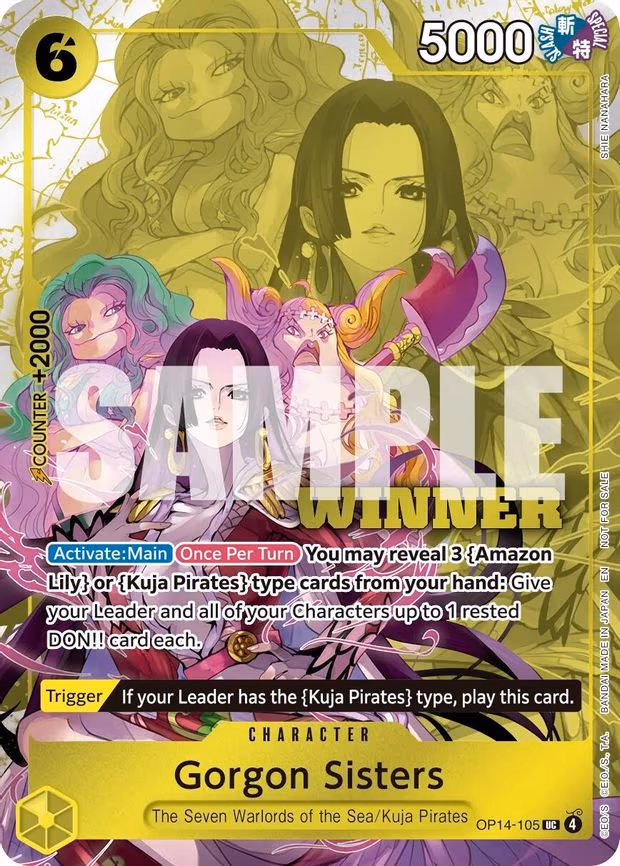 Gorgon Sisters (Winner Pack 2026 Vol. 3) - UC (OP14-105)