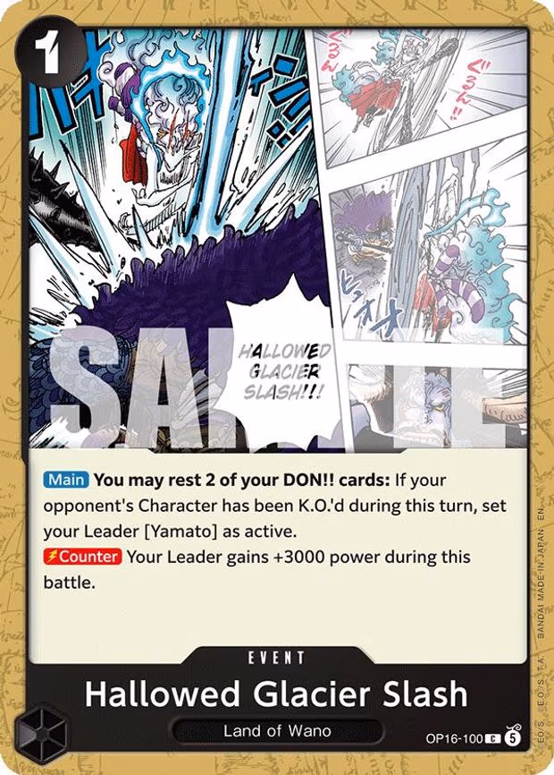 Hallowed Glacier Slash
