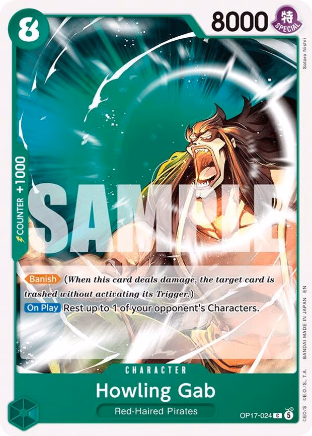 Howling Gab - C (OP17-024)