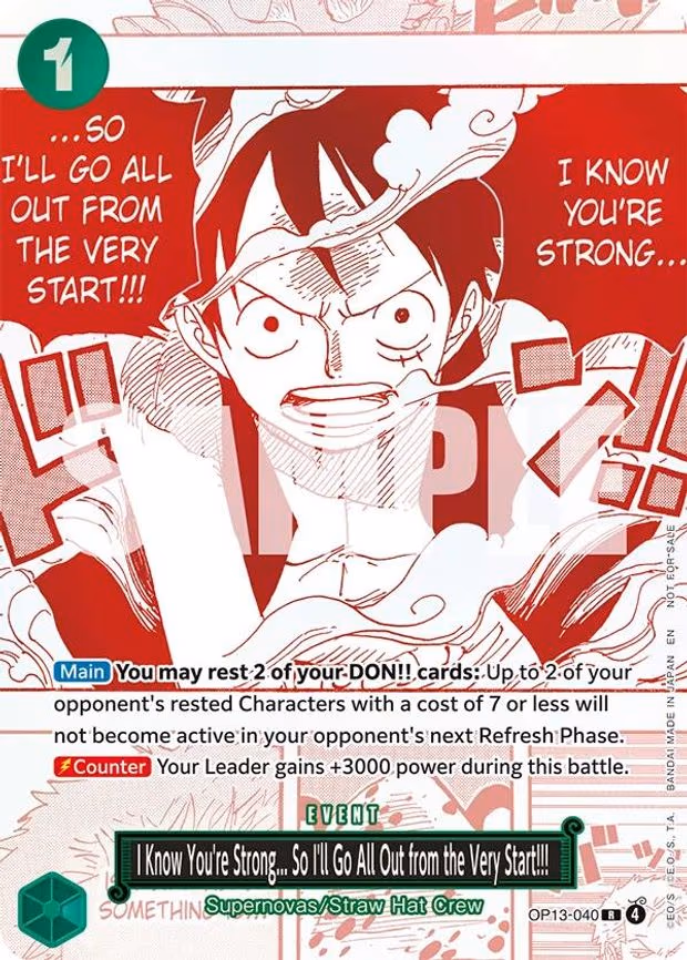 I Know You're Strong... So I'll Go All Out from the Very Start!!! (3rd Anniversary Treasure Campaign Pack)