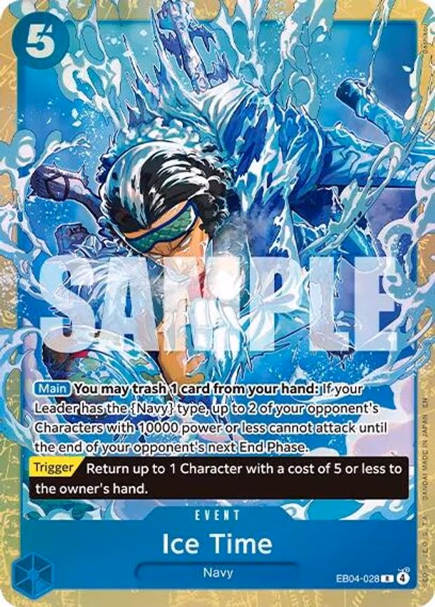 Ice Time (Premium Card Collection -Best Selection Vol. 6 - R (EB04-028)