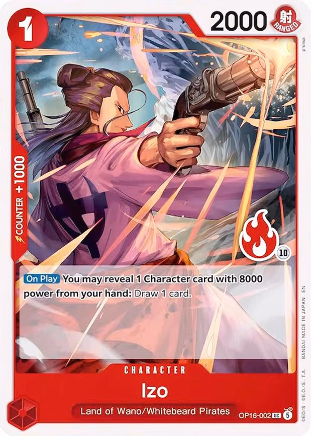 Izo (Ace Deck) - UC (OP16-002)