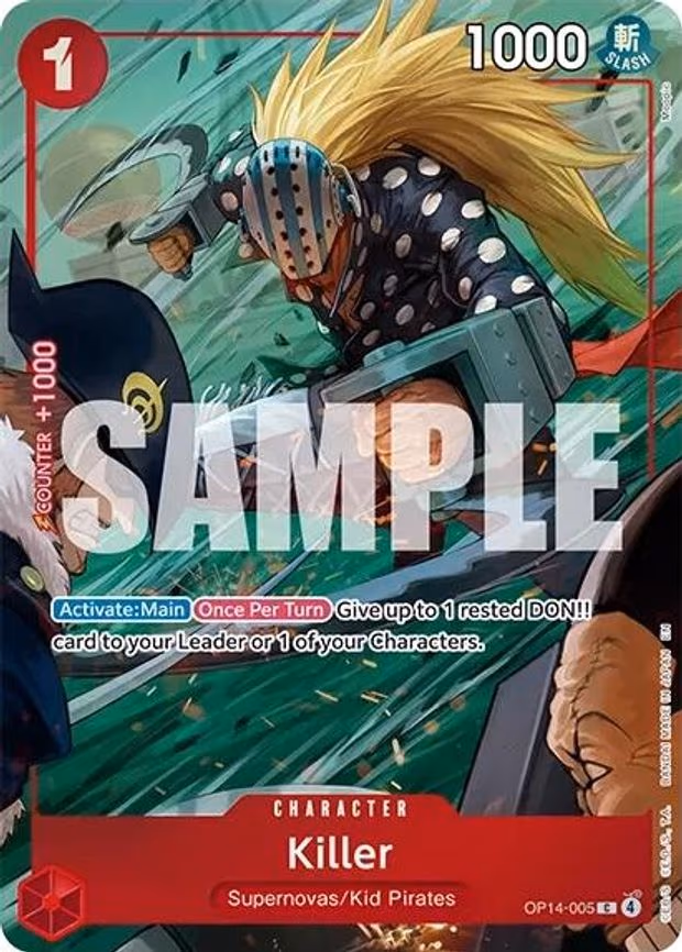 Killer (One Piece Card Game Illustration Box Vol. 8) - C (OP14-005)