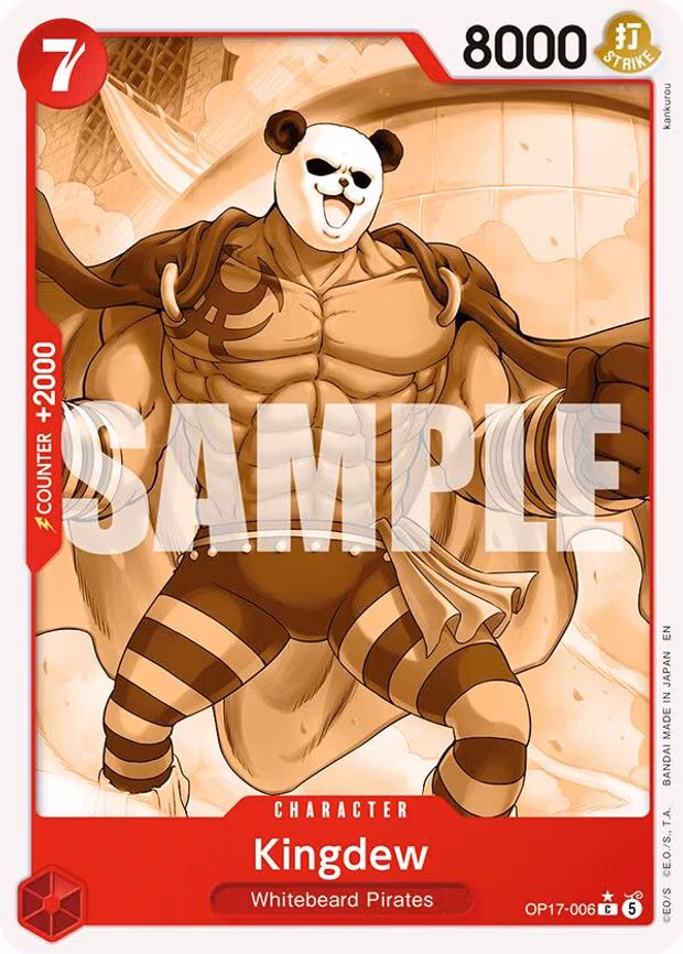 Kingdew (Pandaman Art) - C (OP17-006)