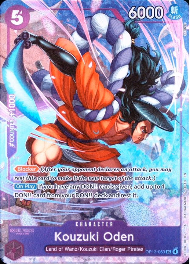 Kouzuki Oden (Premium Card Collection -Best Selection Vol. 5 - UC (OP13-063)