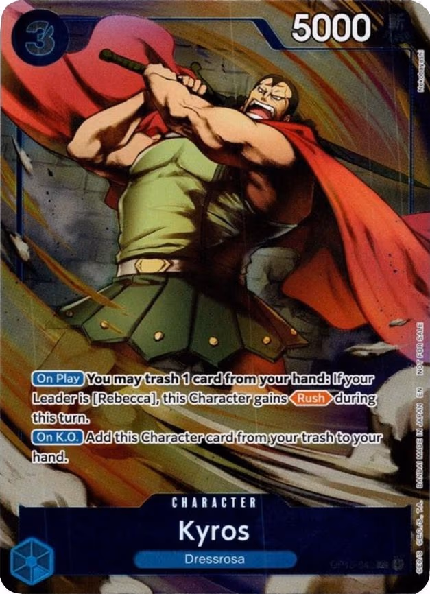 Kyros (Dash Pack) - R (OP15-042)