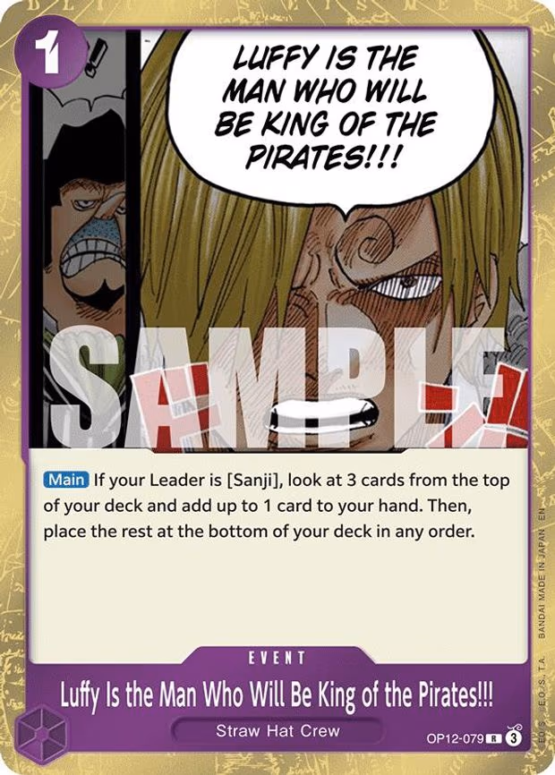 Luffy Is the Man Who Will Be King of the Pirates!!!