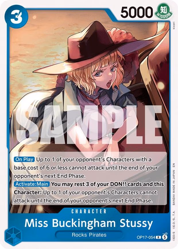 Miss Buckingham Stussy - R (OP17-054)