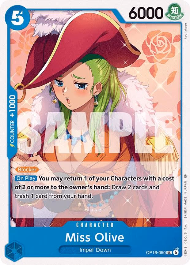 Miss Olive - UC (OP16-050)