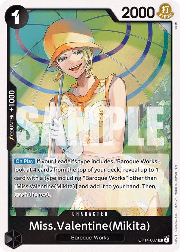 Miss.Valentine(Mikita) - R (OP14-087)