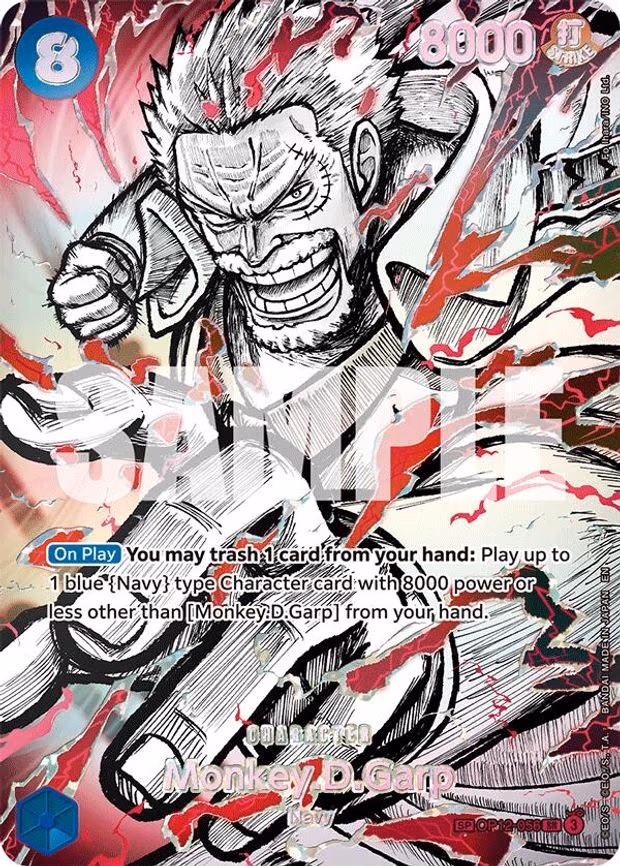 Monkey.D.Garp - SR (OP12-056)
