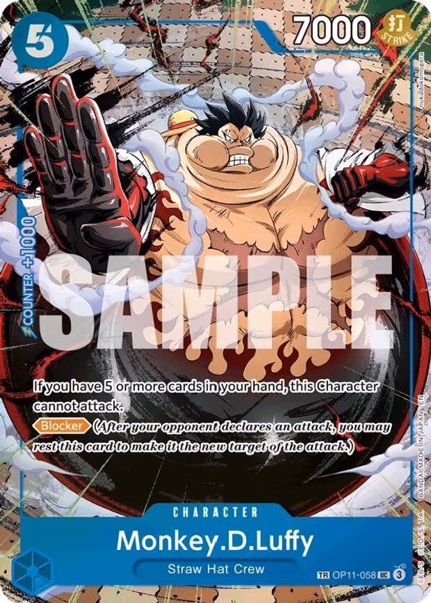 Monkey.D.Luffy - TR (OP11-058)