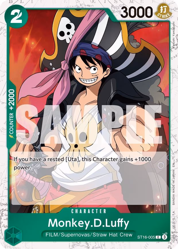 Monkey.D.Luffy - C (ST16-005)