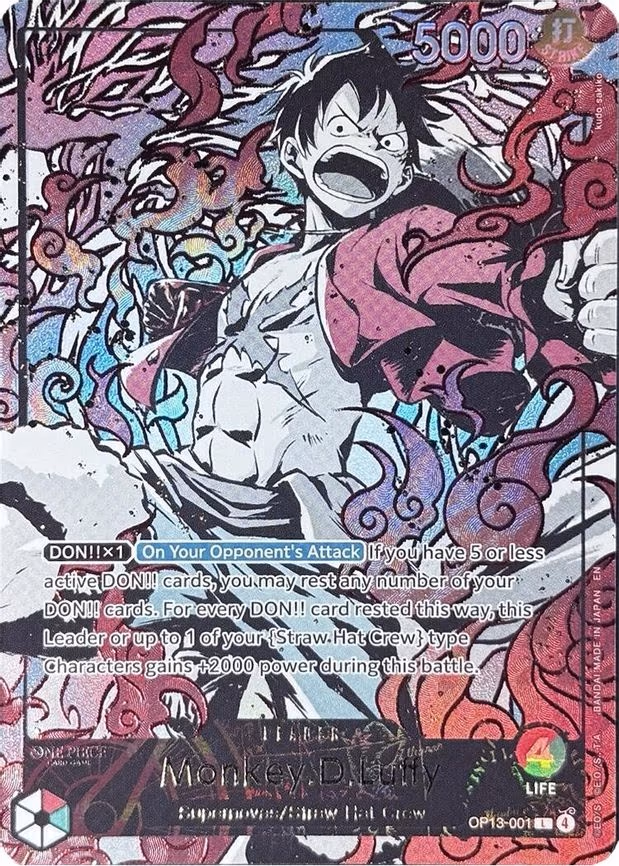 Monkey.D.Luffy - L (OP13-001)