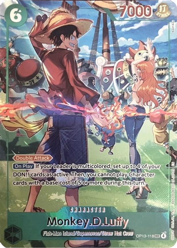 Monkey.D.Luffy - SEC (OP13-118)