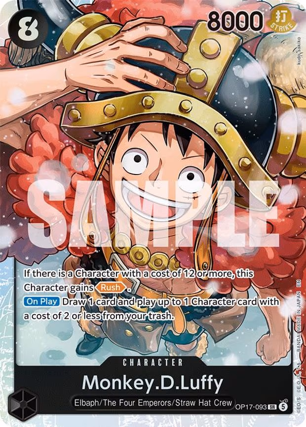 Monkey.D.Luffy - SR (OP17-093)