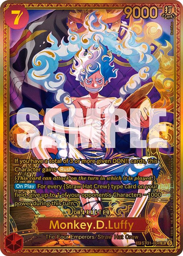 Monkey.D.Luffy - SR (ST31-004)