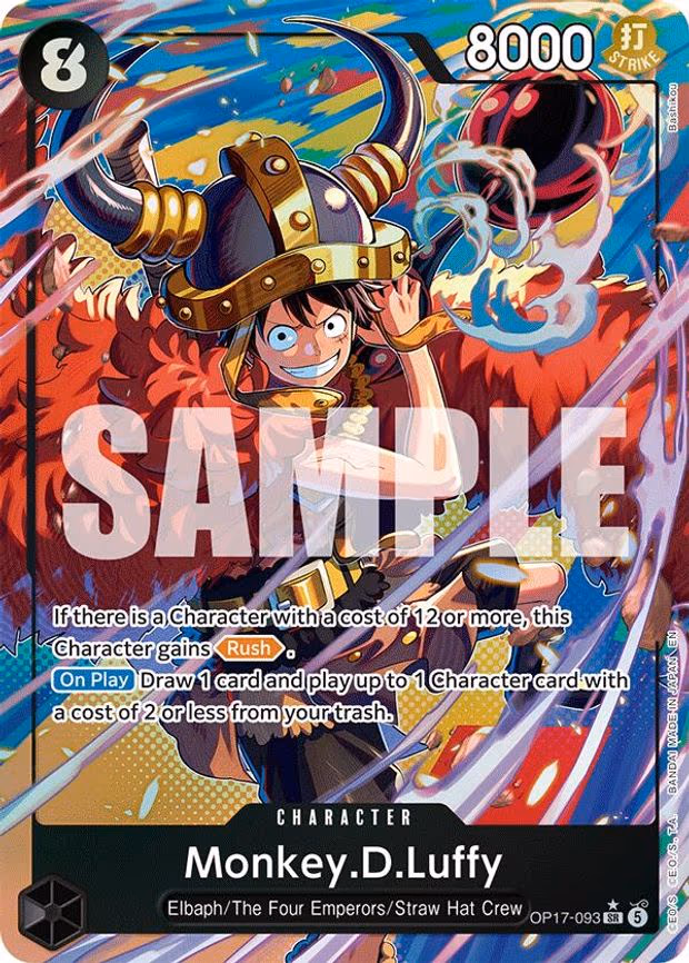 Monkey.D.Luffy - SR (OP17-093)