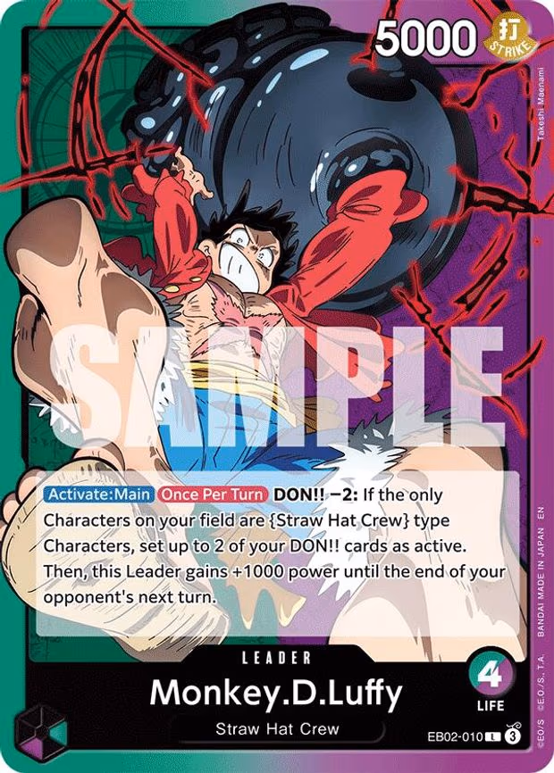 Monkey.D.Luffy - L (EB02-010)