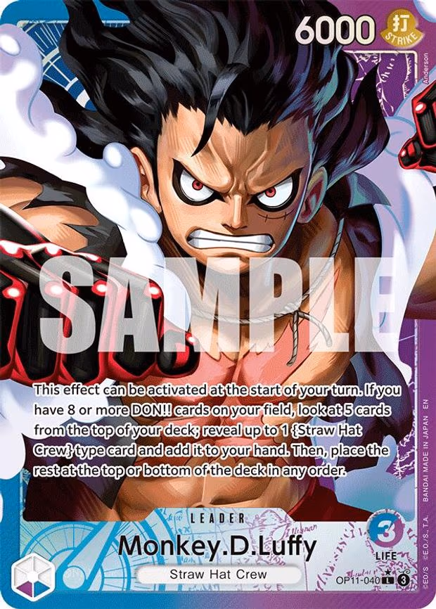 Monkey.D.Luffy - L (OP11-040)