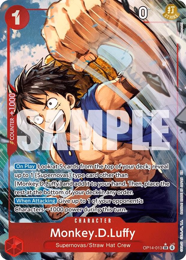 Monkey.D.Luffy - SR (OP14-013)