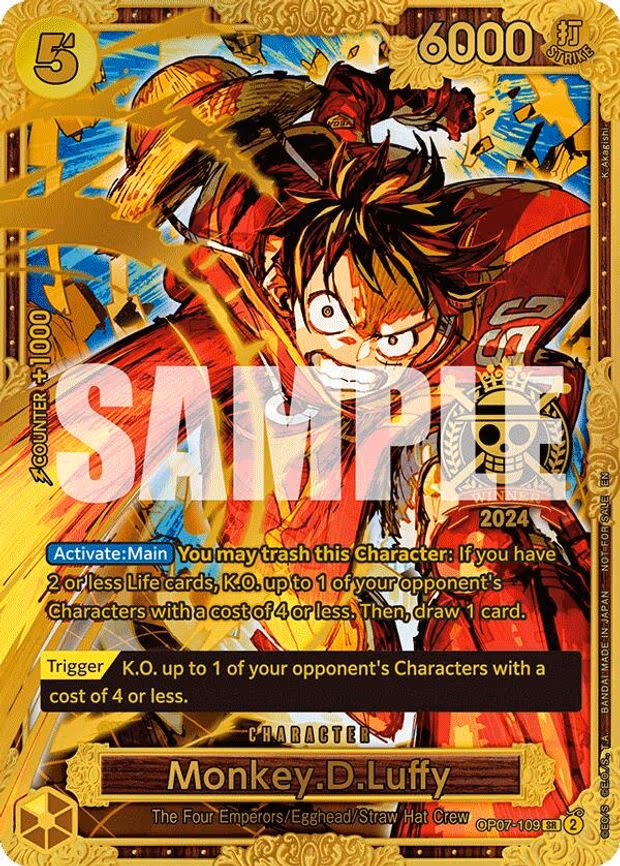 Monkey.D.Luffy - SR (OP07-109)