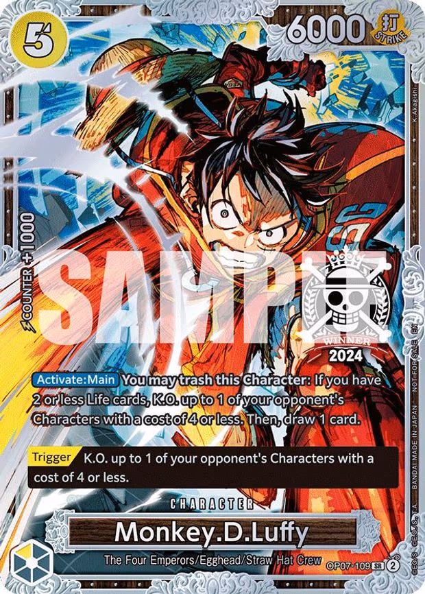 Monkey.D.Luffy - SR (OP07-109)