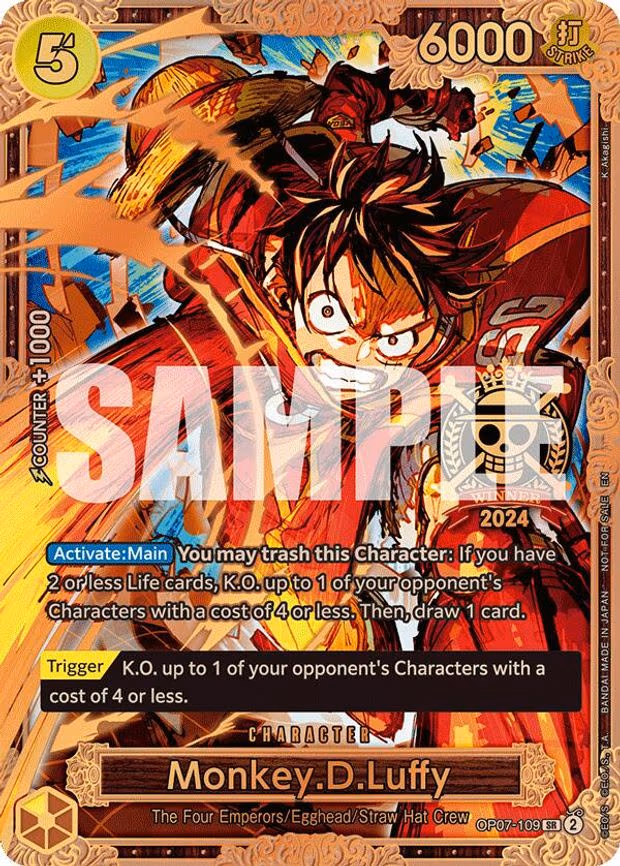 Monkey.D.Luffy - SR (OP07-109)