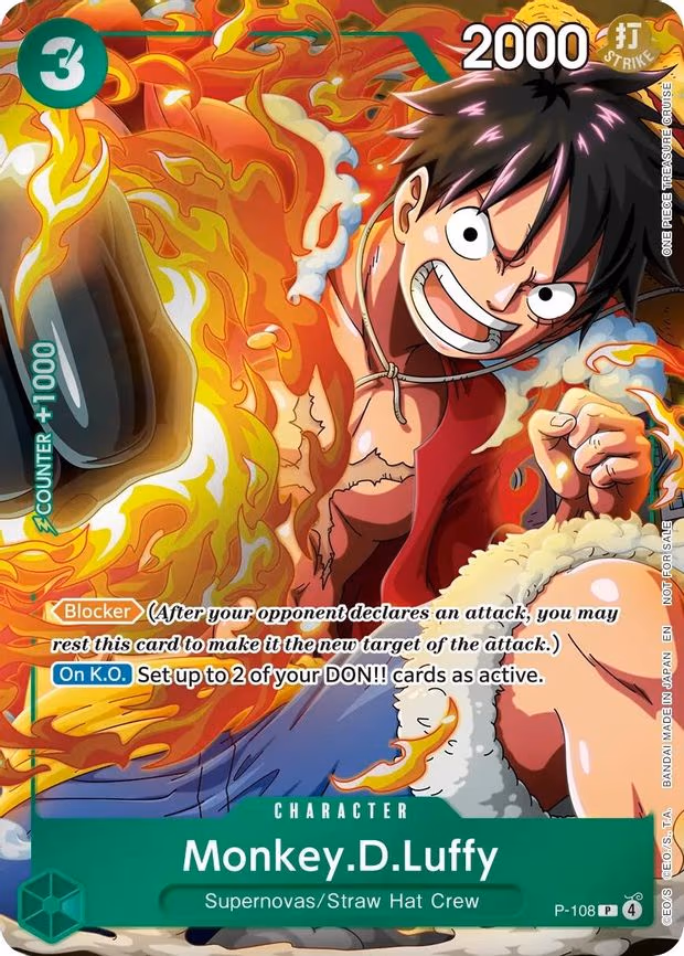 Monkey.D.Luffy (Event Pack Vol. 9) - PR (P-108)
