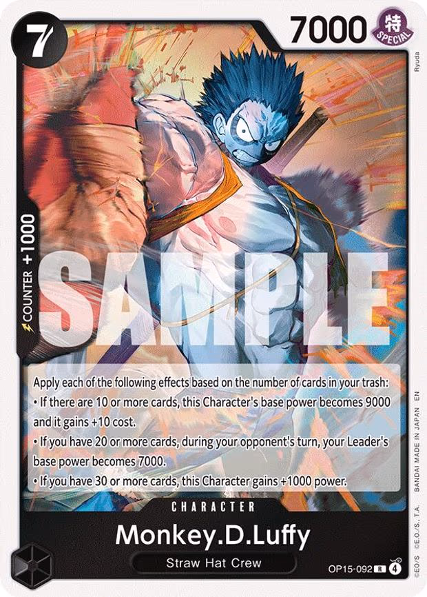 Monkey.D.Luffy - R (OP15-092)